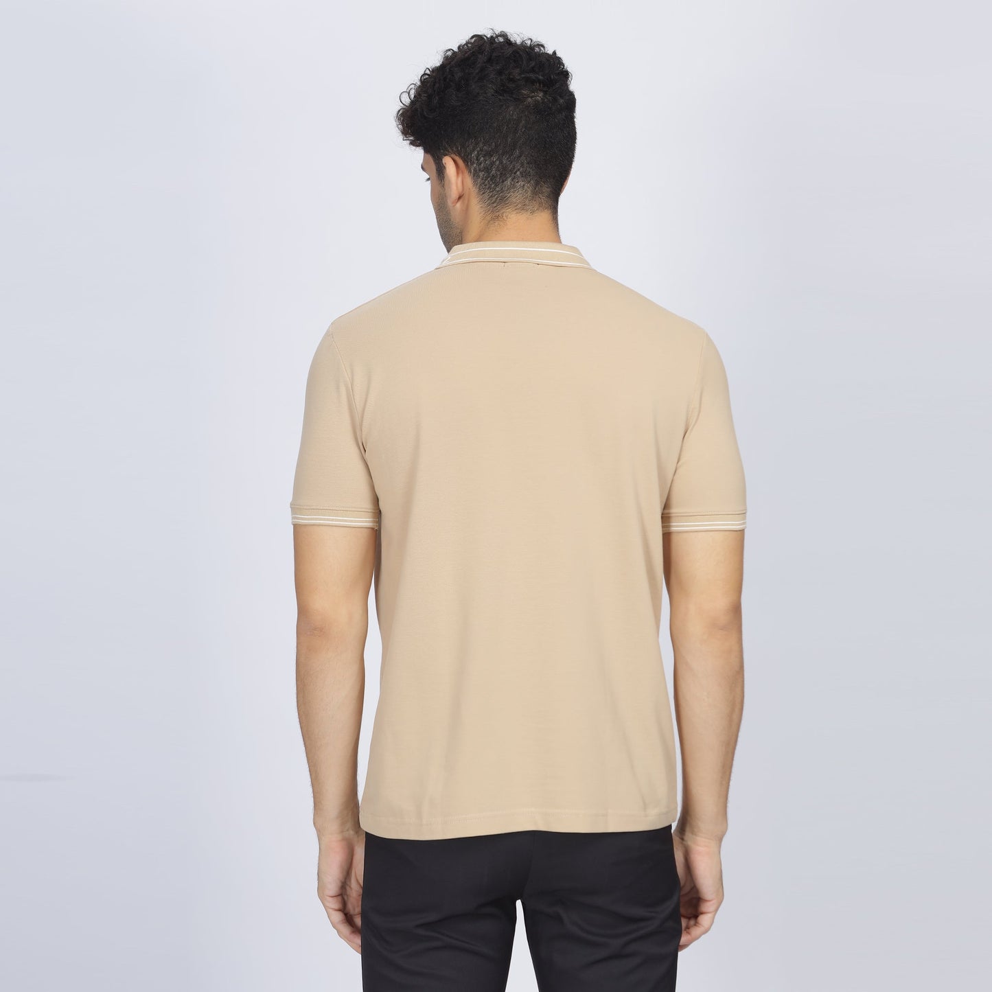 Mens Collar Tshirt - Street82 Knitted Collar