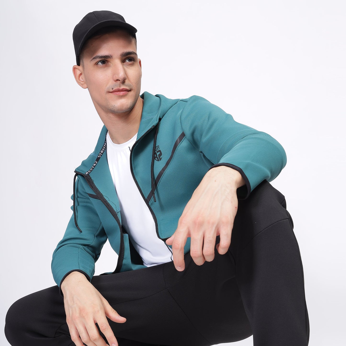 Mens Sports Suit - Top hoodie