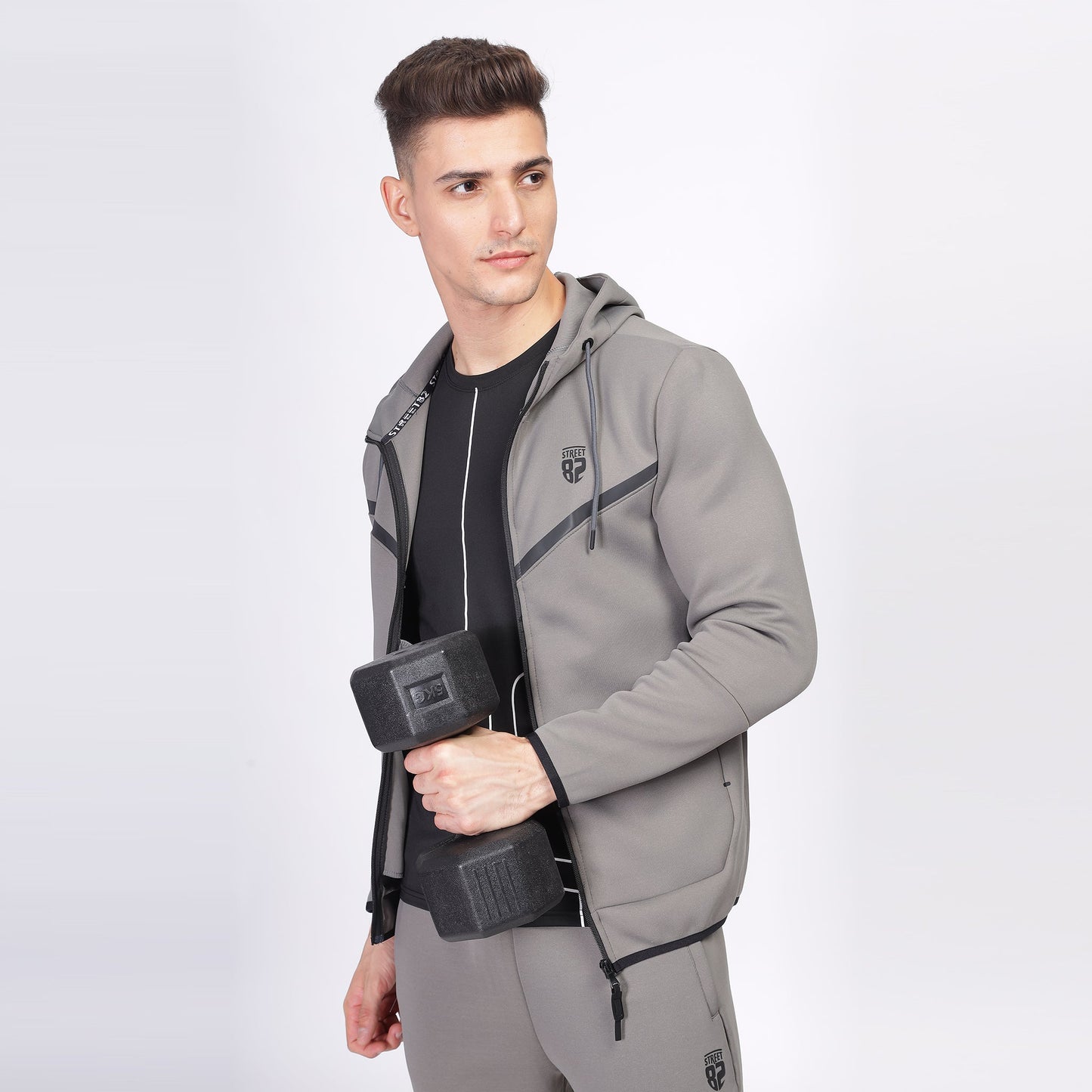 Mens Sports Suit - Top hoodie