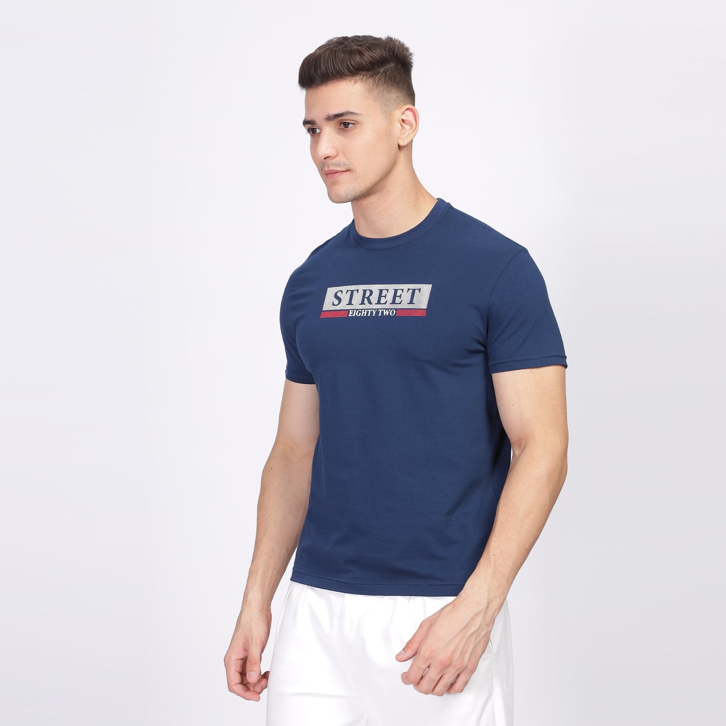 Regular T-shirt - Street82 front print