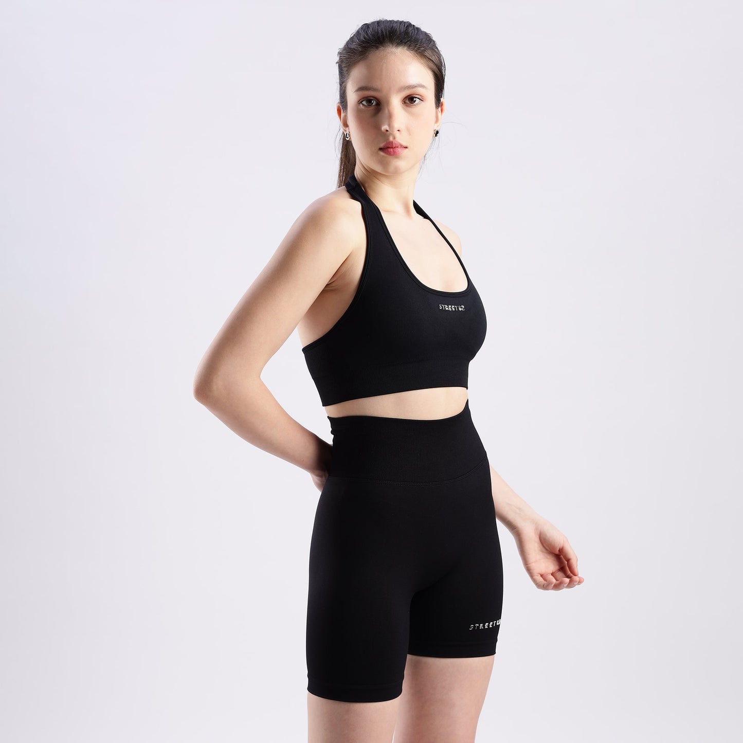 Halter sports bra