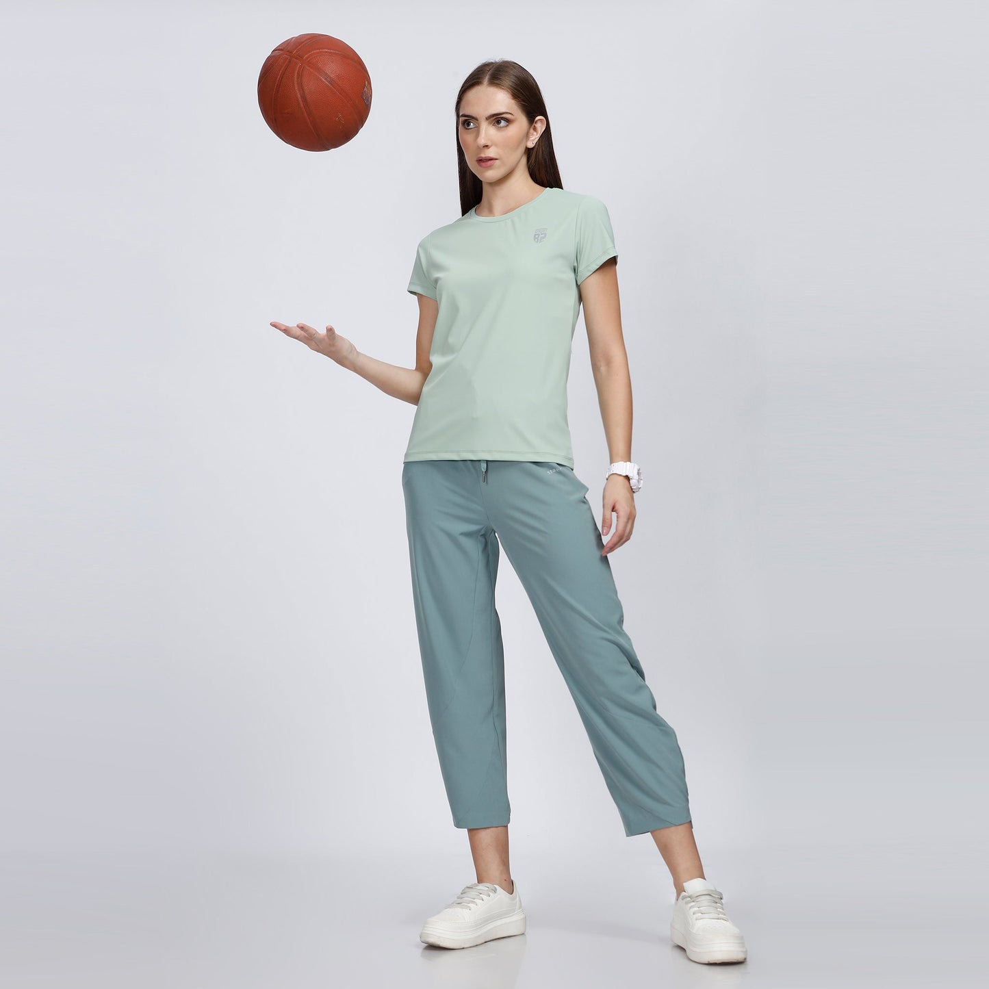Street82 Badge Logo Ladies Performance T-shirt top