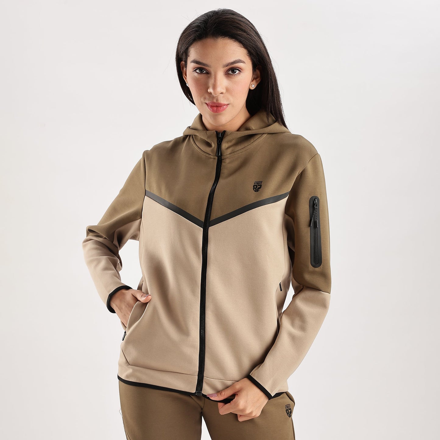 Zip up hoodie