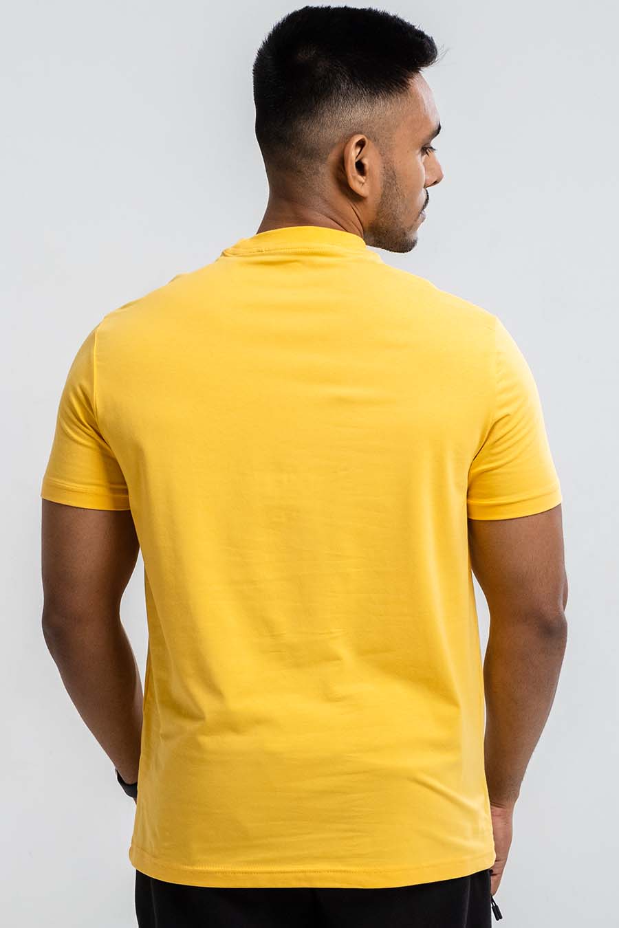 Plain Freesia crew neck essential t-shirt