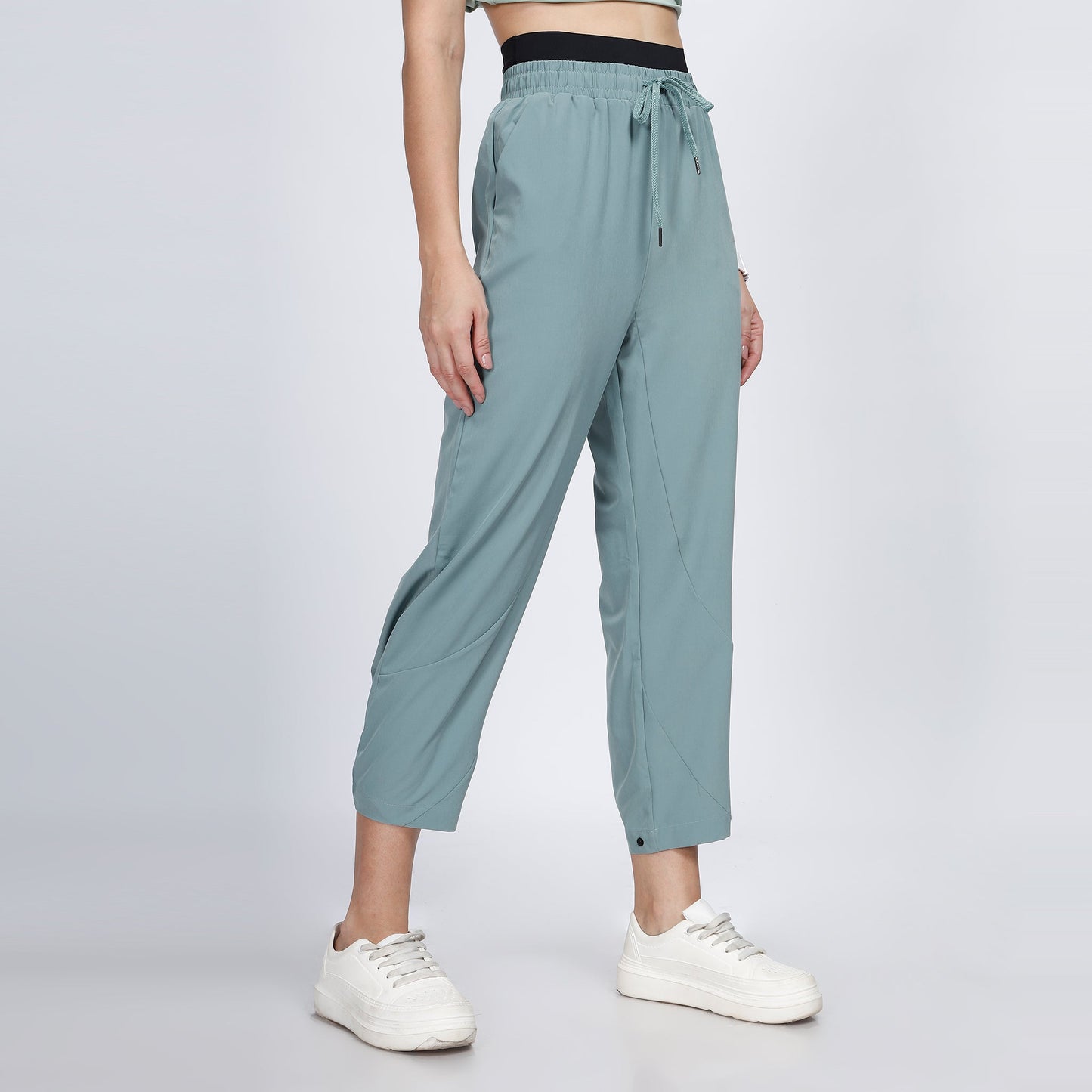 Ladies Casual Pant with Elastic and Drawstring