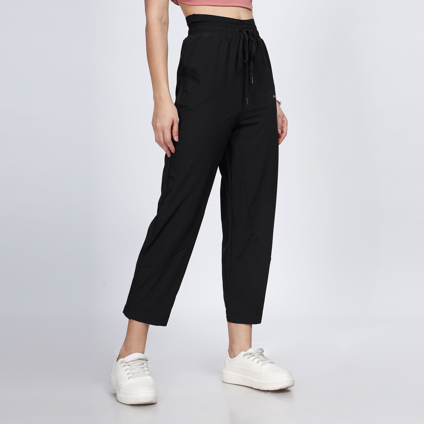 Ladies Casual Pant with Elastic and Drawstring