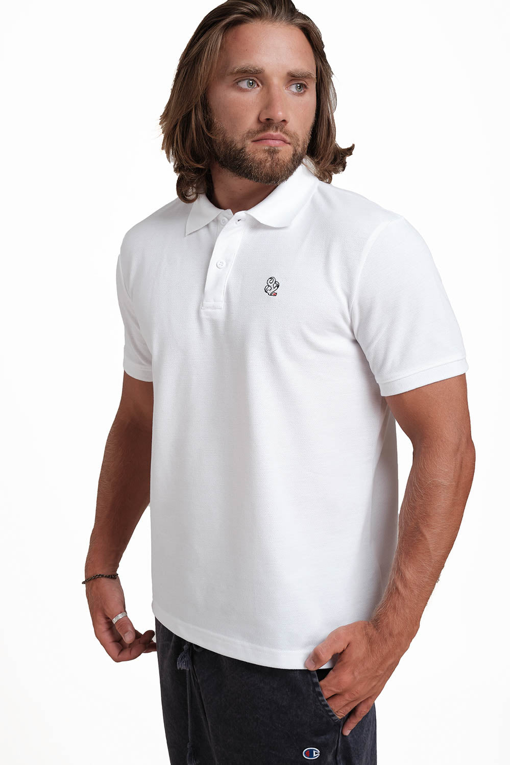 Polo plain in 9 colors T-shirts with Front Embroidery, Solid pique fabric