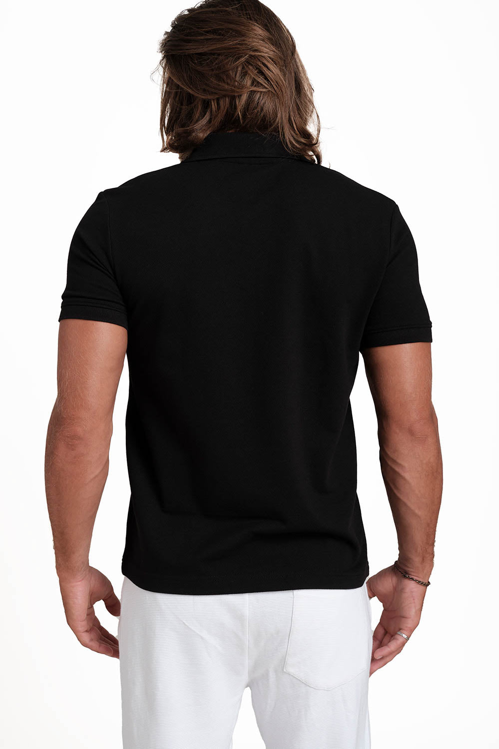 Polo plain in 9 colors T-shirts with Front Embroidery, Solid pique fabric