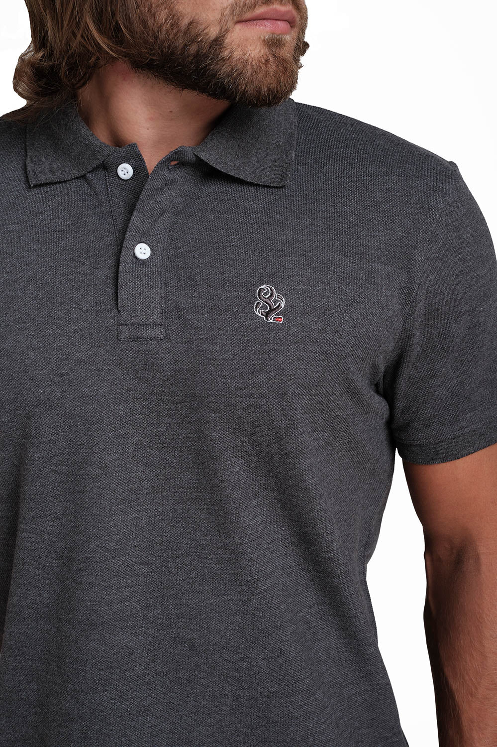 Polo plain in 9 colors T-shirts with Front Embroidery, Solid pique fabric