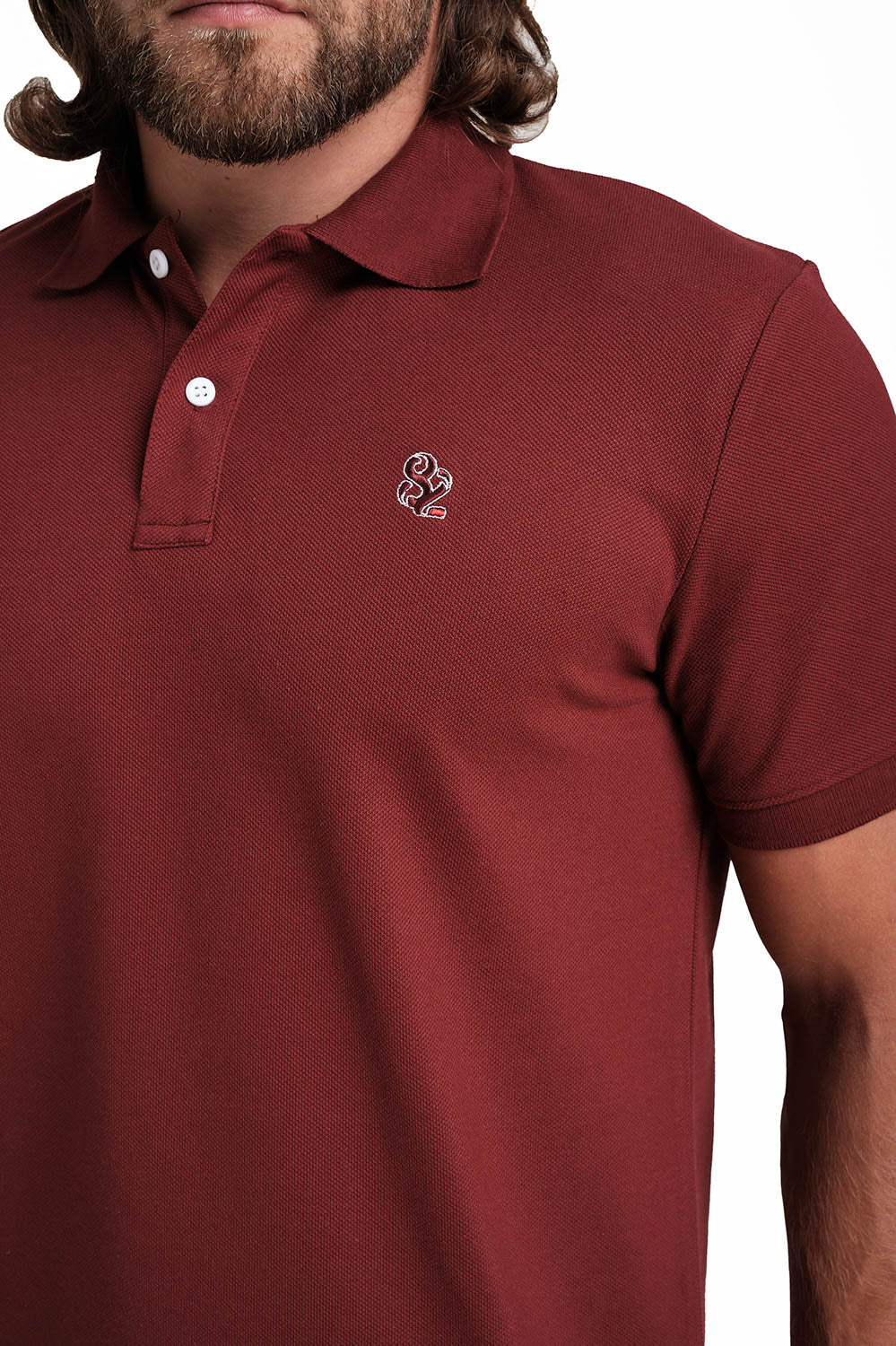 Polo plain in 9 colors T-shirts with Front Embroidery, Solid pique fabric